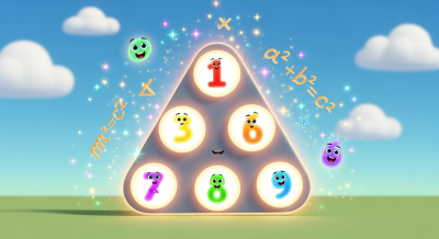 Lets-Think-Magic Triangle Number Patterns (Background)