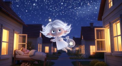 Lets-Think-The Worry Collector's Garden (Background)